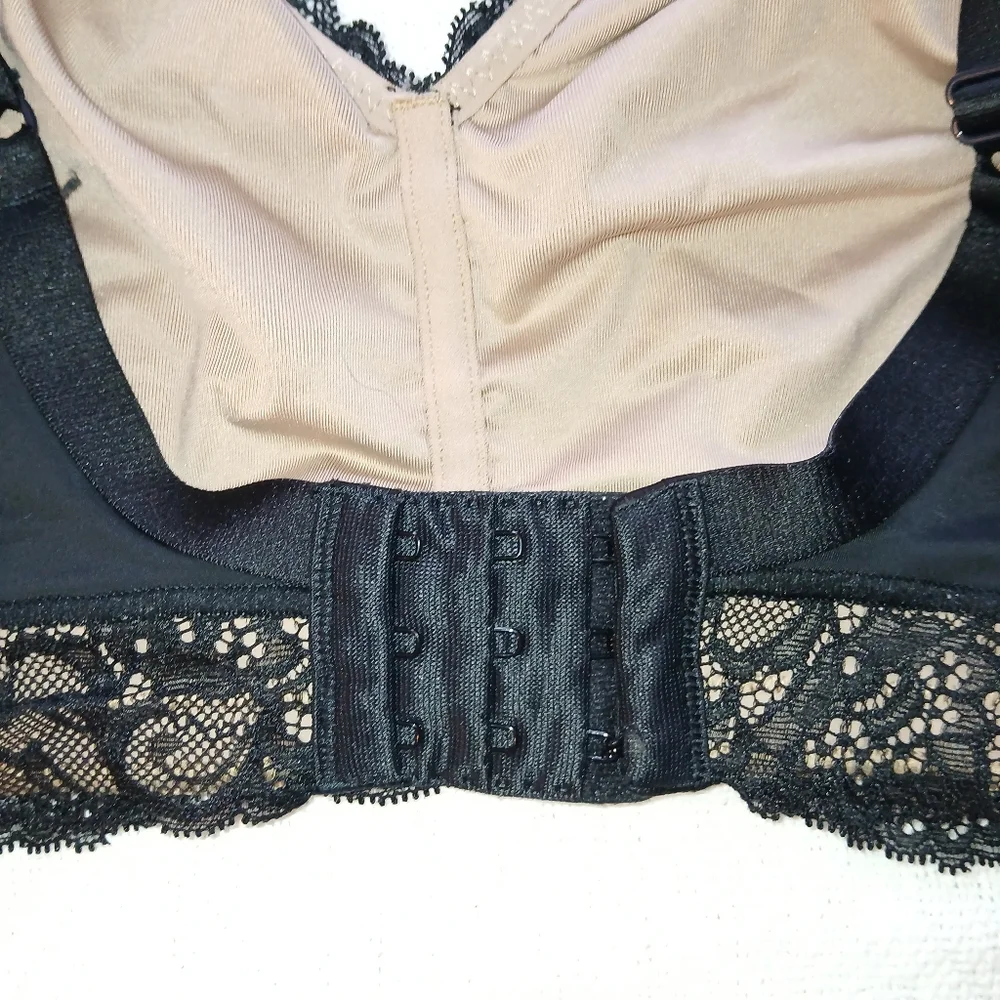 NWOT Sz.38DD Womens Olga Lace Escape Wire Free Bra - Picture 5 of 7